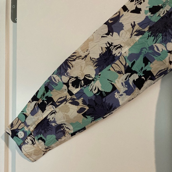 Christopher & Banks Pond Frond Abstract Jacket - Picture 9 of 13